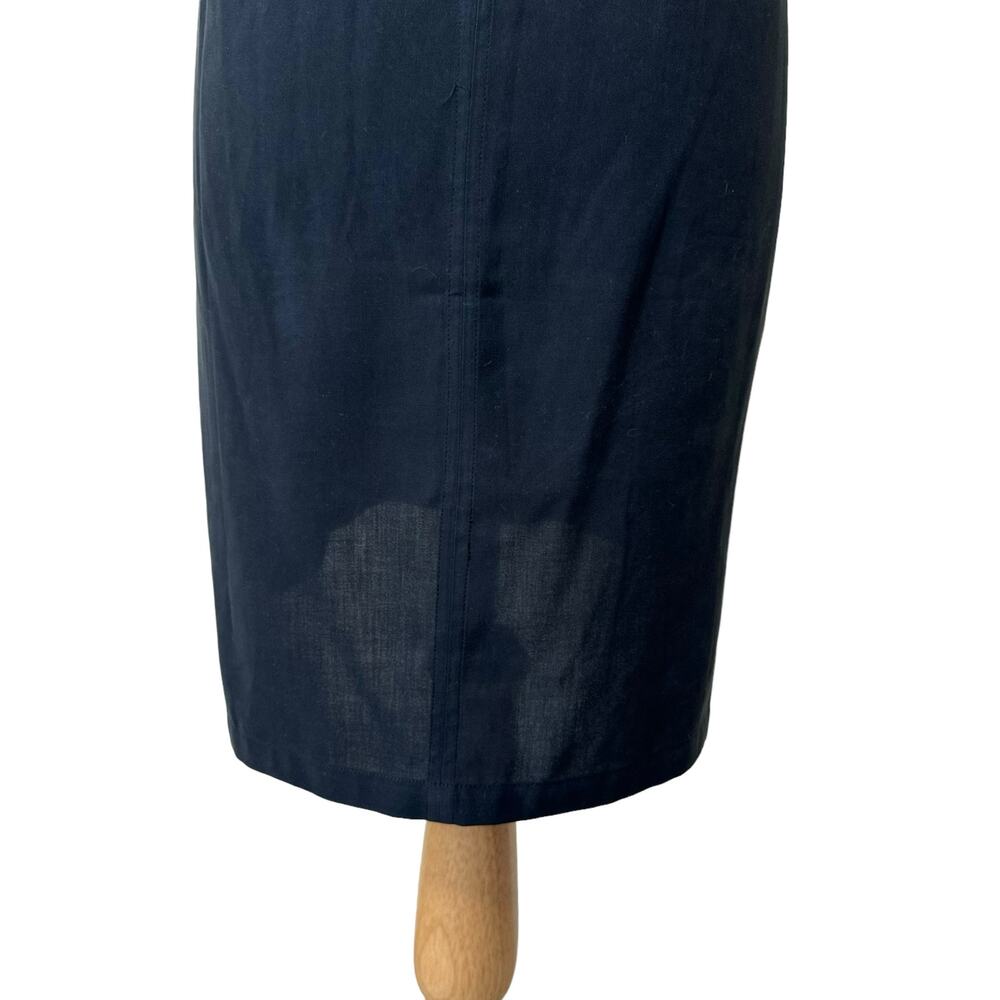 GO by GoSilk 100% Silk Ribbed V Neck Short Sleeve Mini Dress Size Small - Picture 5 of 9